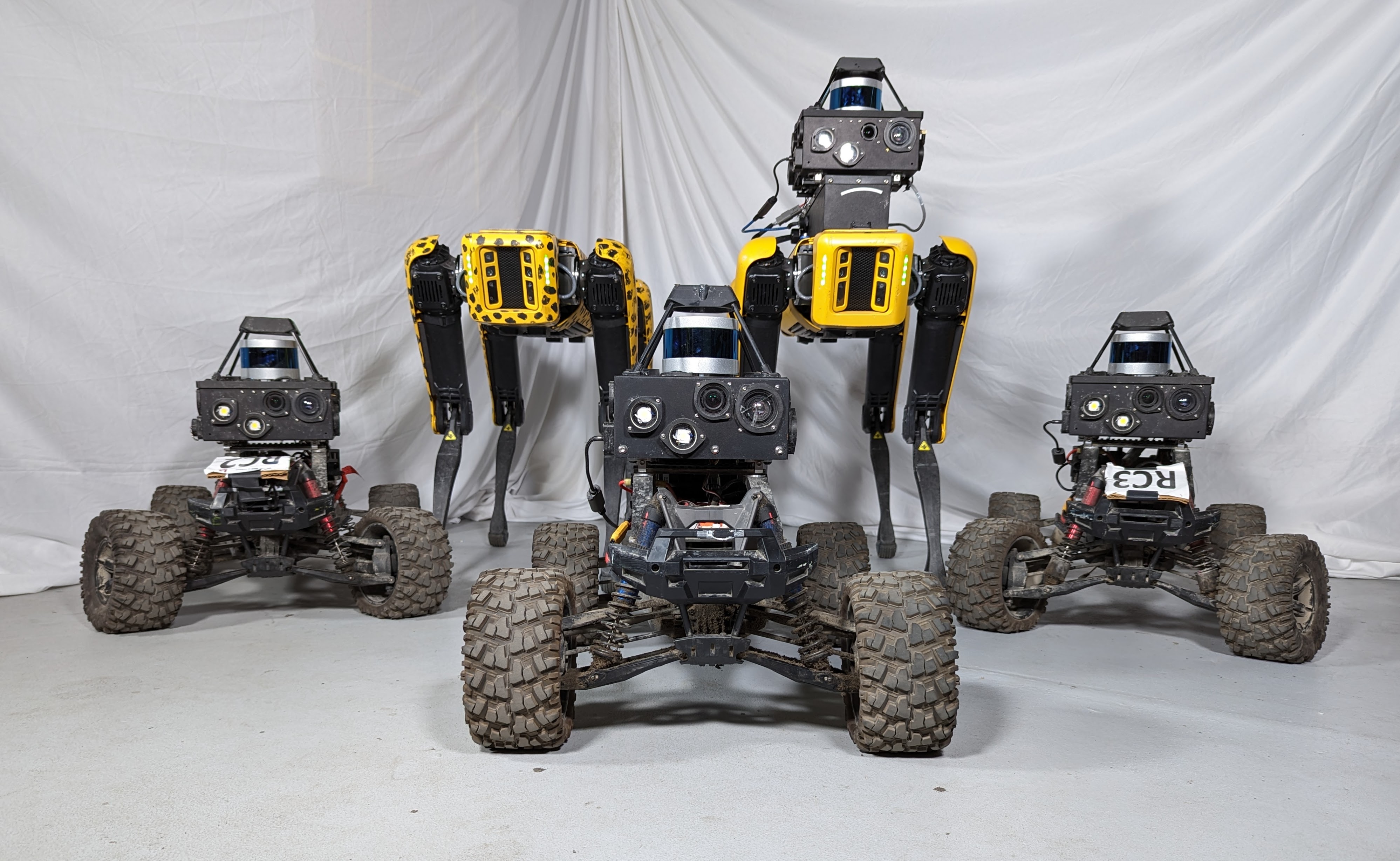 Hybrid Robot Exploration